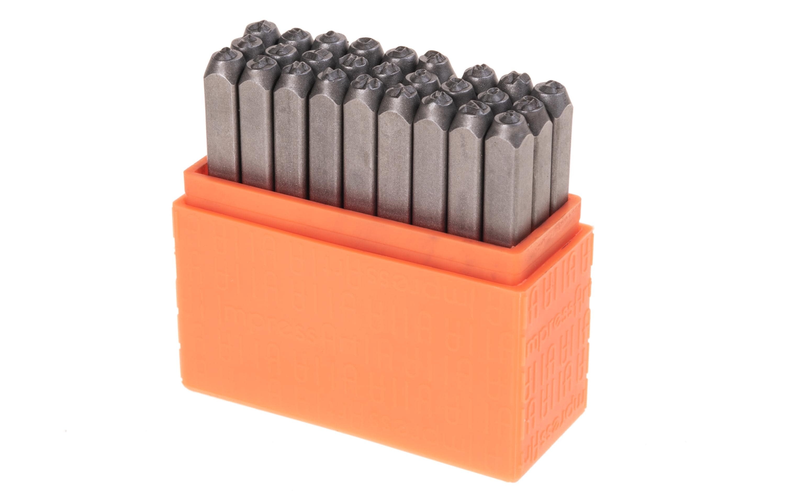 Impress Art Prägestempel Set Grossbuchstaben 3 mm, Bridgette
