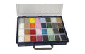 Creativ Company Rocailles Glasperlen 32 x 100g, D: 1.7/3/4  mm, 0.5-1.2 mm