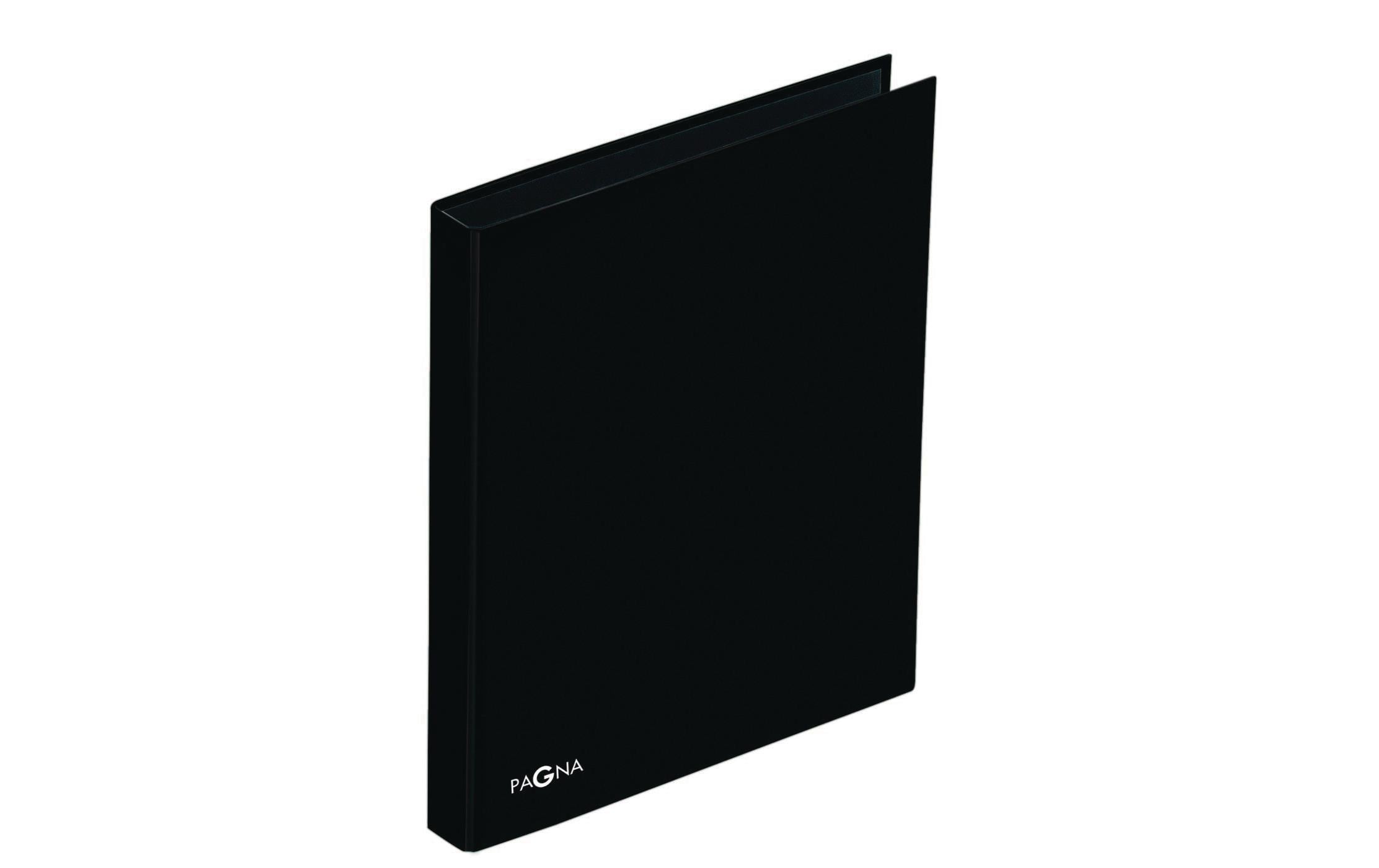 Pagna Ringbuch A4 Basic 2-Bügel-Mechanik+NH schwarz