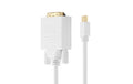 HDGear Mini-DisplayPort/DVI 1080p 2m Mini-DisplayPort - DVI 1080p, Weiss