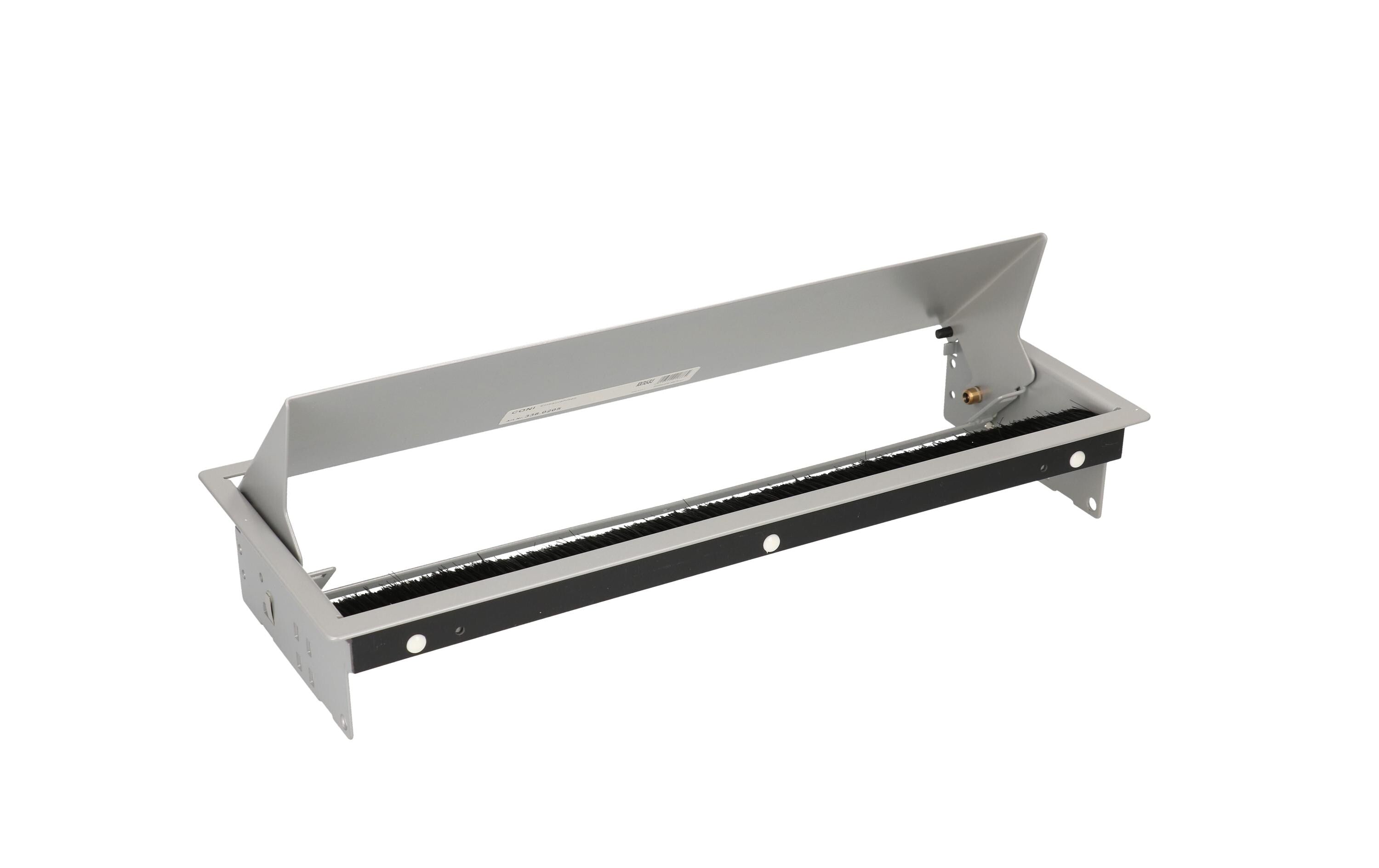 Bachmann CONI Einbaurahmen silbergrau lang 386.5 x 151mm