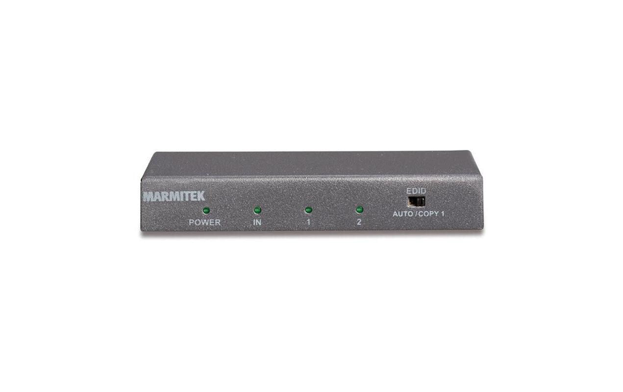 Marmitek Split 612 UHD 4K HDMI Verteiler 1 Eingang, 2 Ausgänge