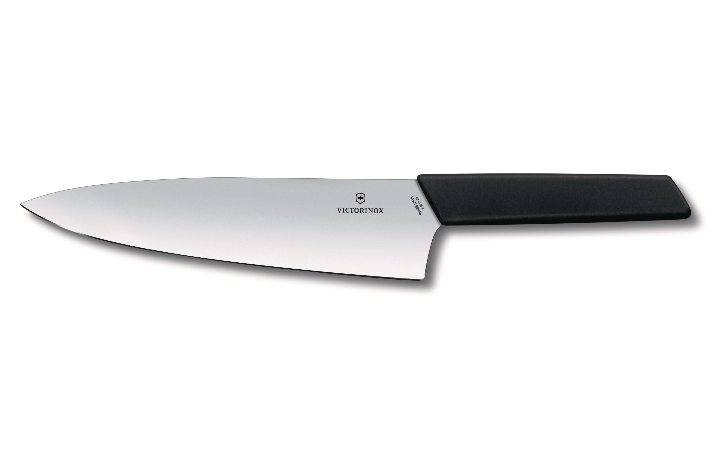 Victorinox Tranchiermesser extra breit 20 cm, schwarz