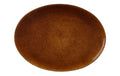 Bitz Servierplatte 45x34cm Schwarz/Amber 1 Stück, Stoneware