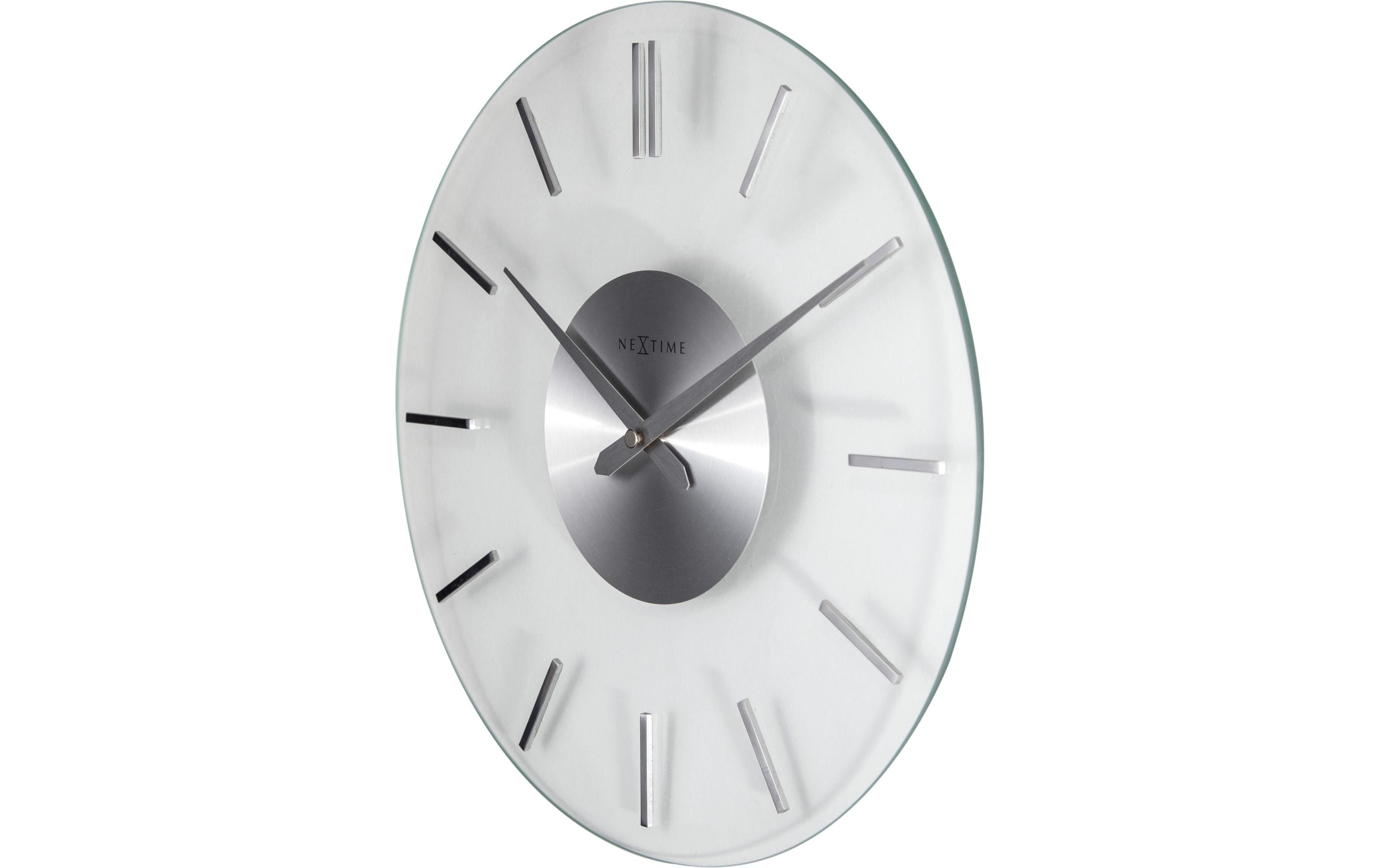 NexTime Wanduhr Stripe 2631 Durchmesser 26 cm