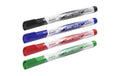 Bic Velleda Whiteboard Marker schwarz, rot, grün, blau, 4 Stück