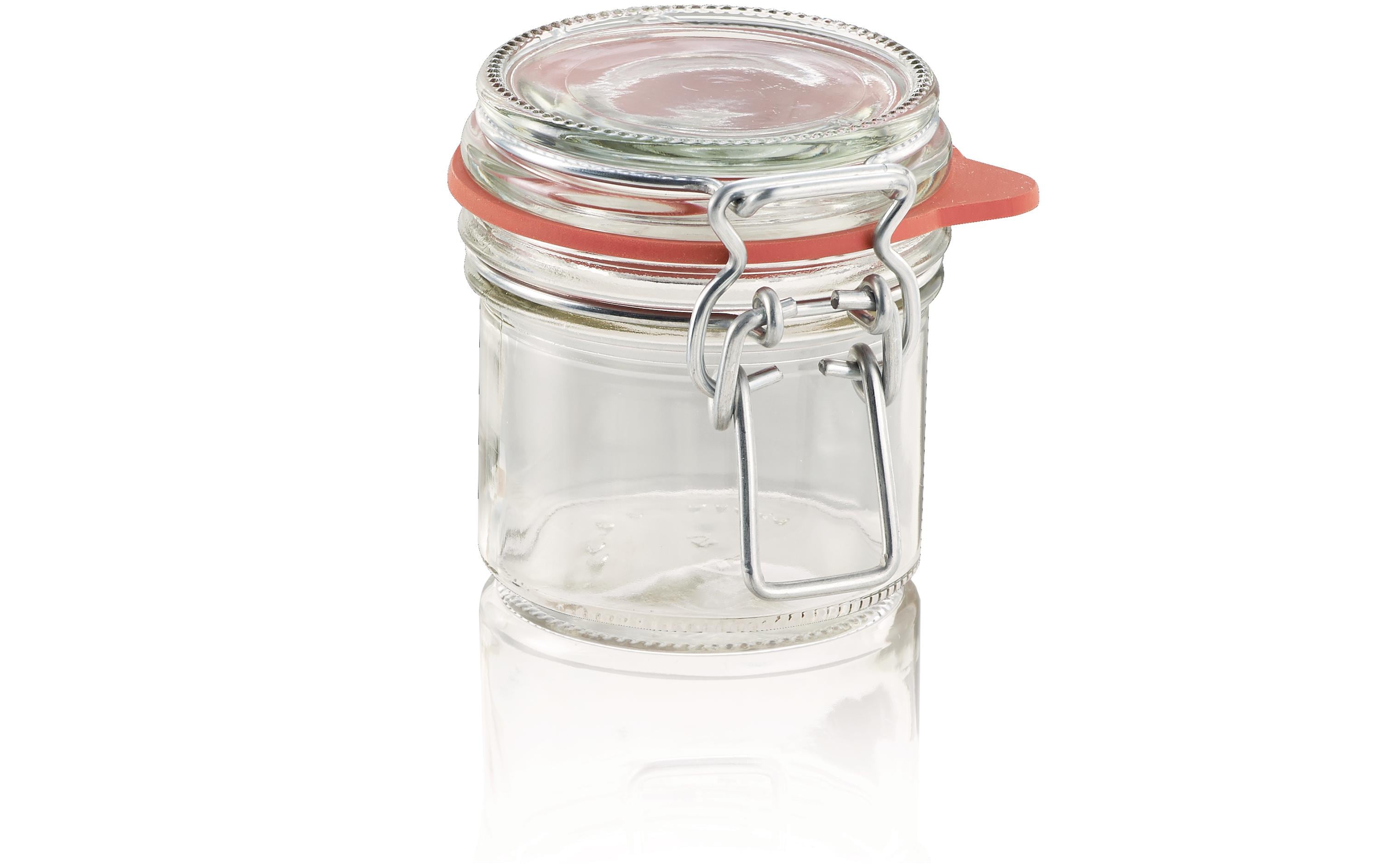 Leifheit Einmachglas 135ml Clip-Deckel mit Dichtung