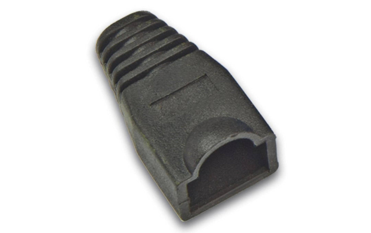 Tülle für RJ-45 Stecker, schwarz 100er Pack