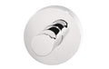 Powerbutton Haken Premium Chrom