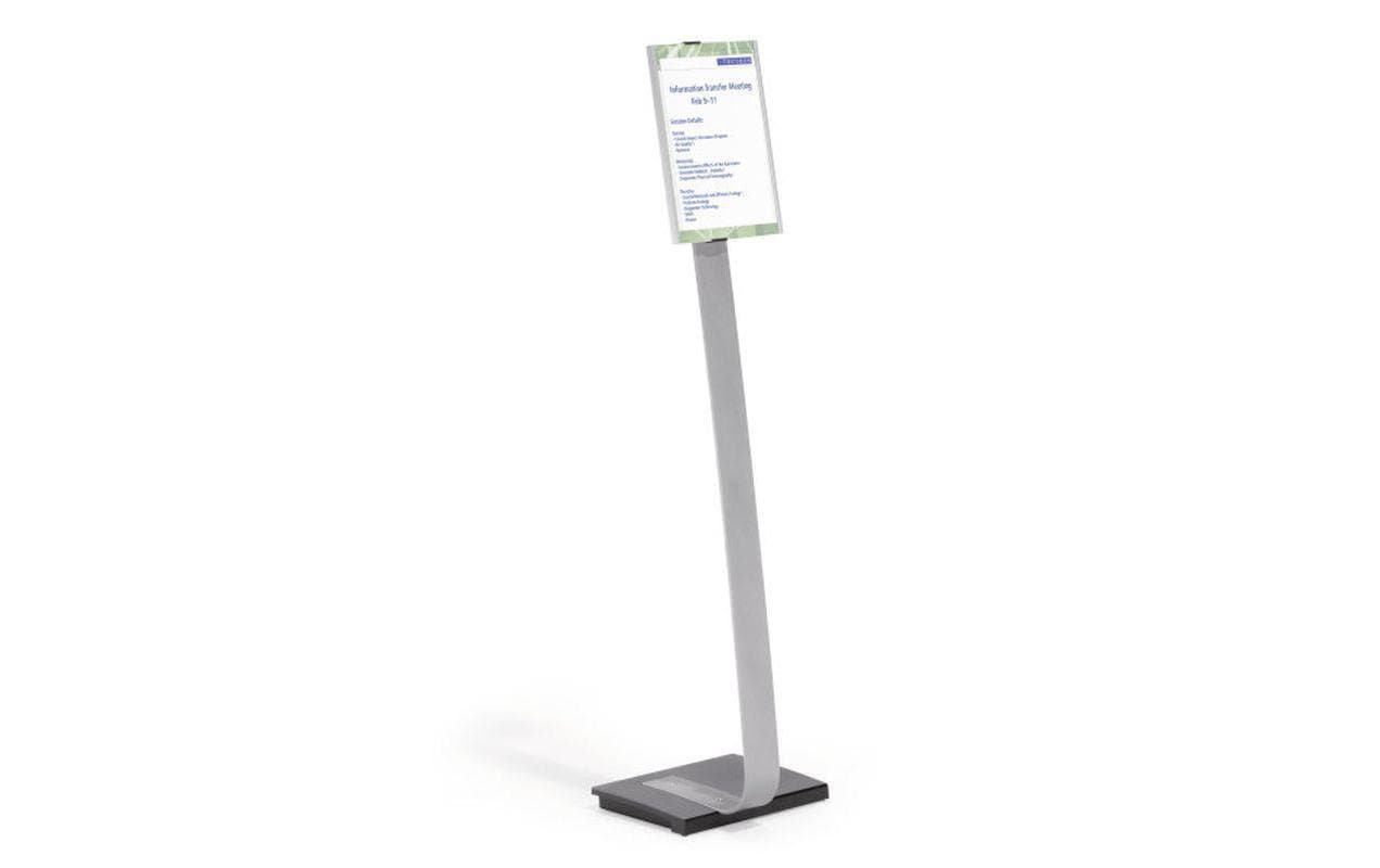 Durable Bodenständer Info Sign A4 Höhe: 1.18m, quer: 1.11m