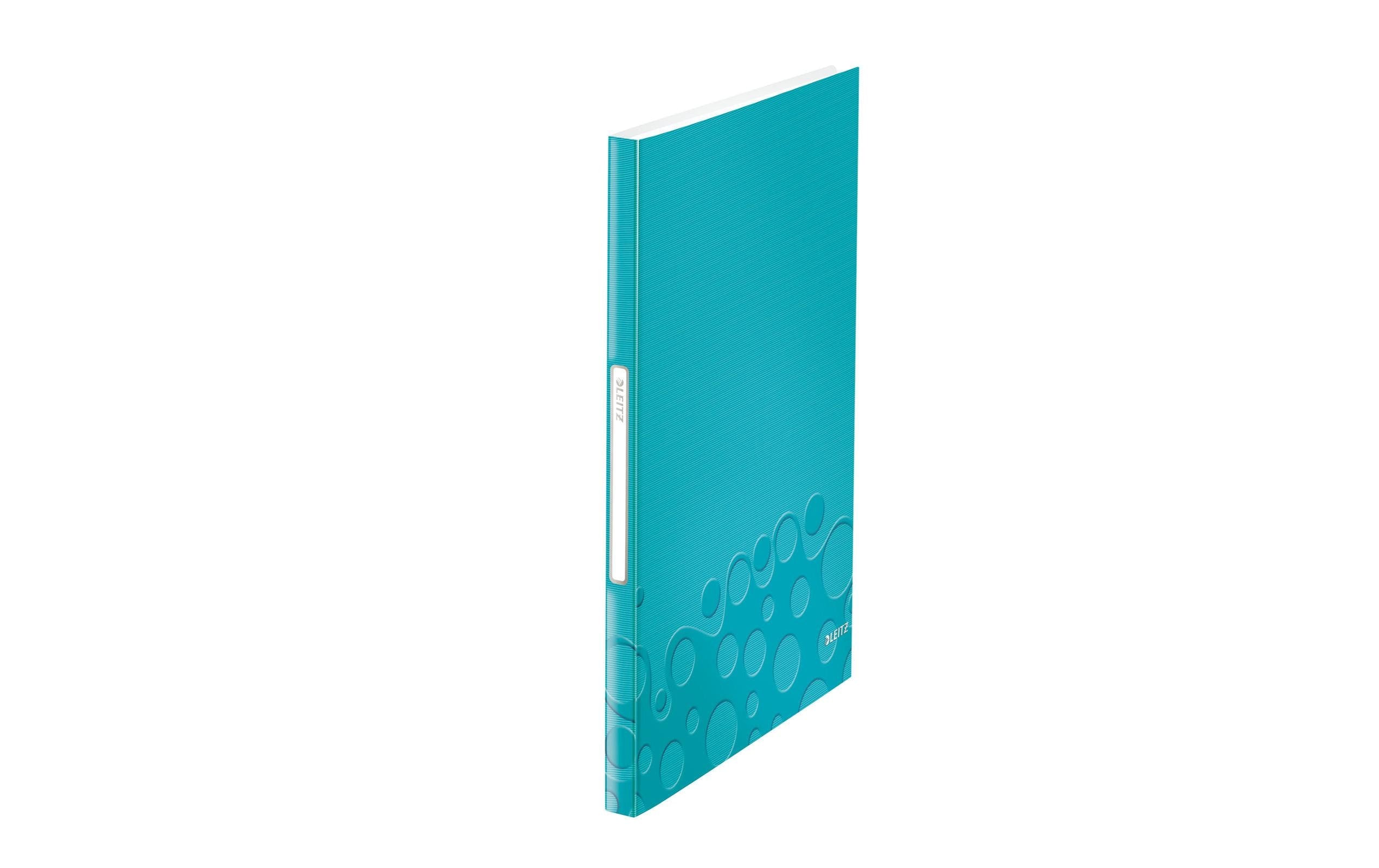 Leitz WOW Sichtbuch mit 40 Hüllen eisblau