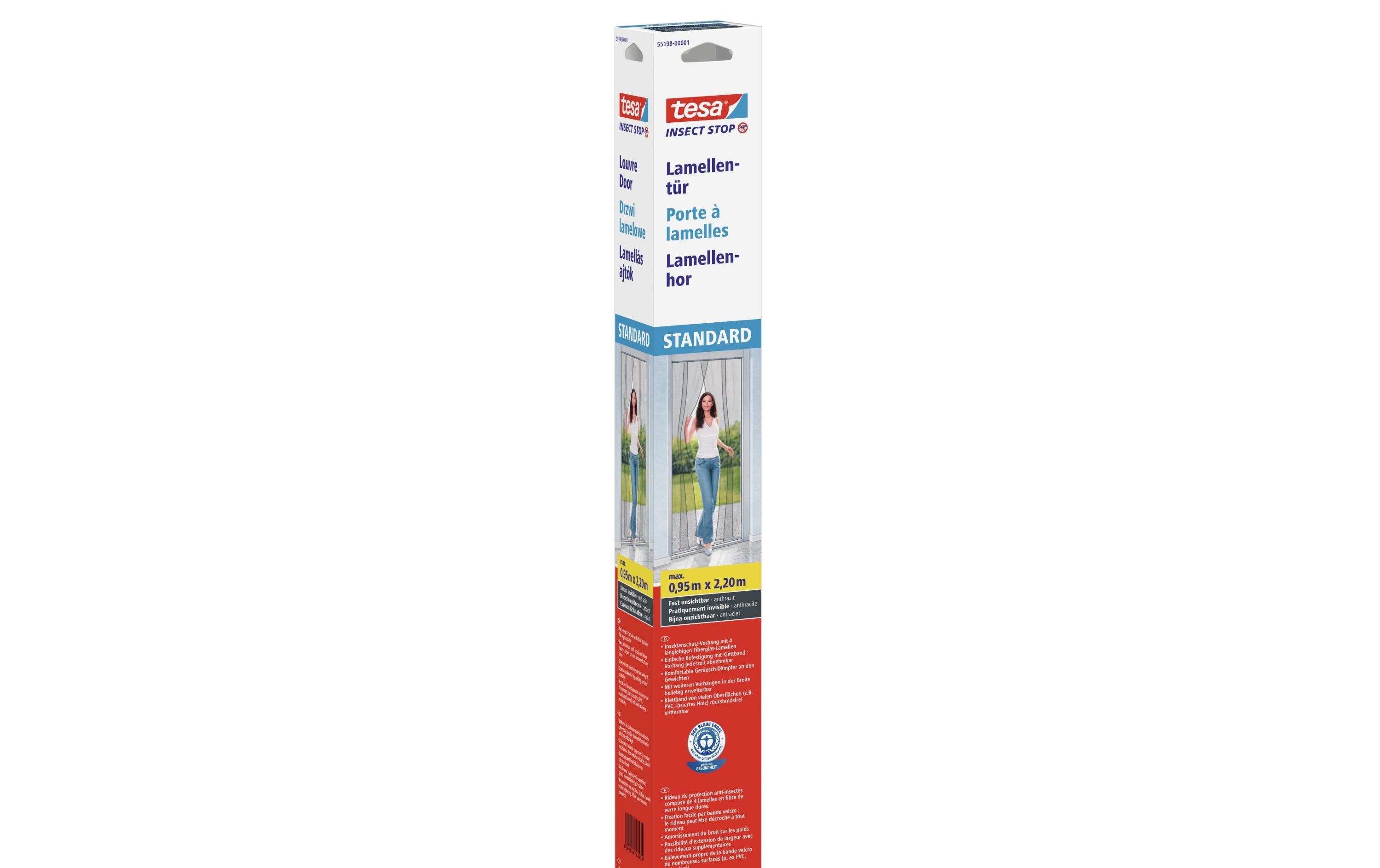 Tesa Insect Stop Lamellentür Standard anthr Grösse: 0.95m x 2.2m
