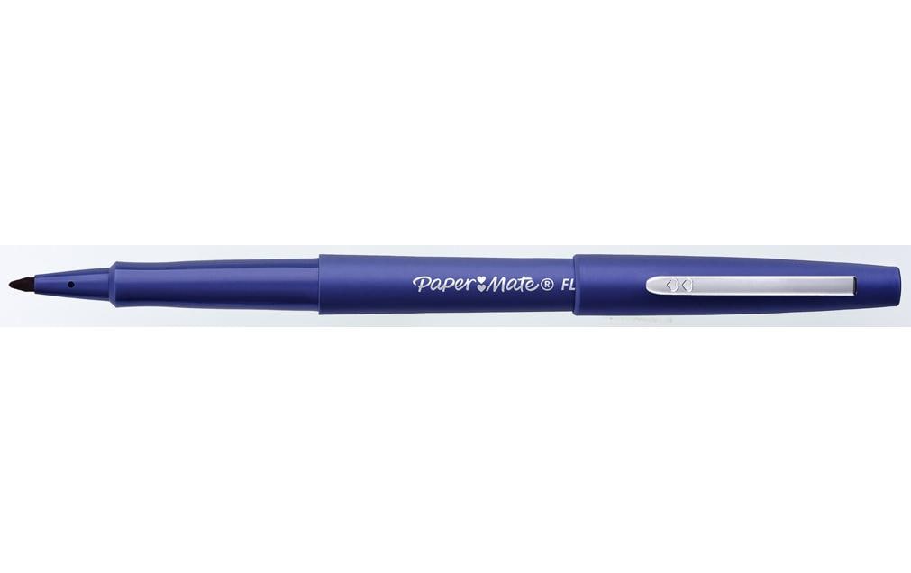 Papermate Flair Original Faserschreiber blau, Linienbreite:B, 1 Stk.