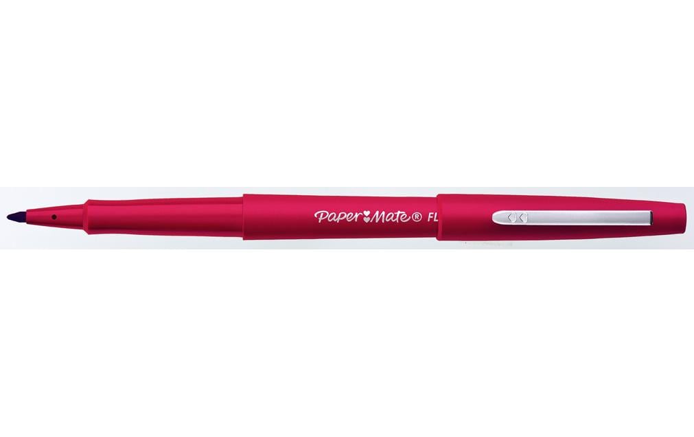 Papermate Flair Original Faserschreiber rot, Linienbreite:B, 1 Stk.