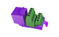 Swisscom BBR-Modul RJ45, Keystone Violett