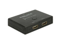 Delock 2 Port HDMI Switch&Verteiler Manuel, 3840x2160@60Hz, passiv