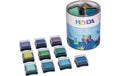 Heyda Stempelkissen-Set Aqua 10 Kissen à 3x3cm