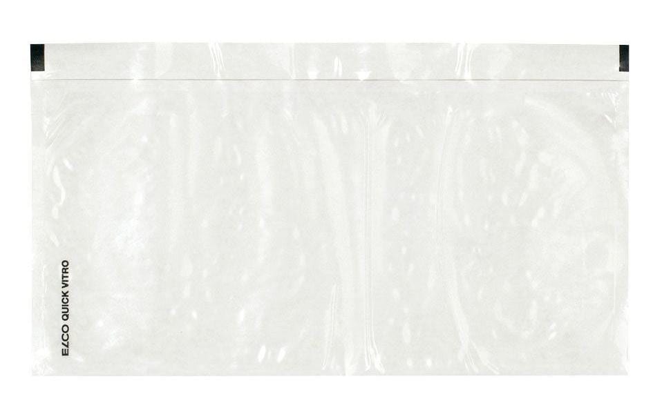 Elco Quick Vitro Dokumententaschen transp. C6/5, 250er Schachtel, transparent o.Druck