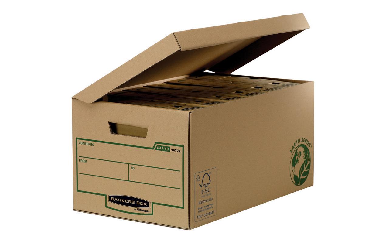 Fellowes BankersBox EarthSeries Klappbox 10 Stk., braun