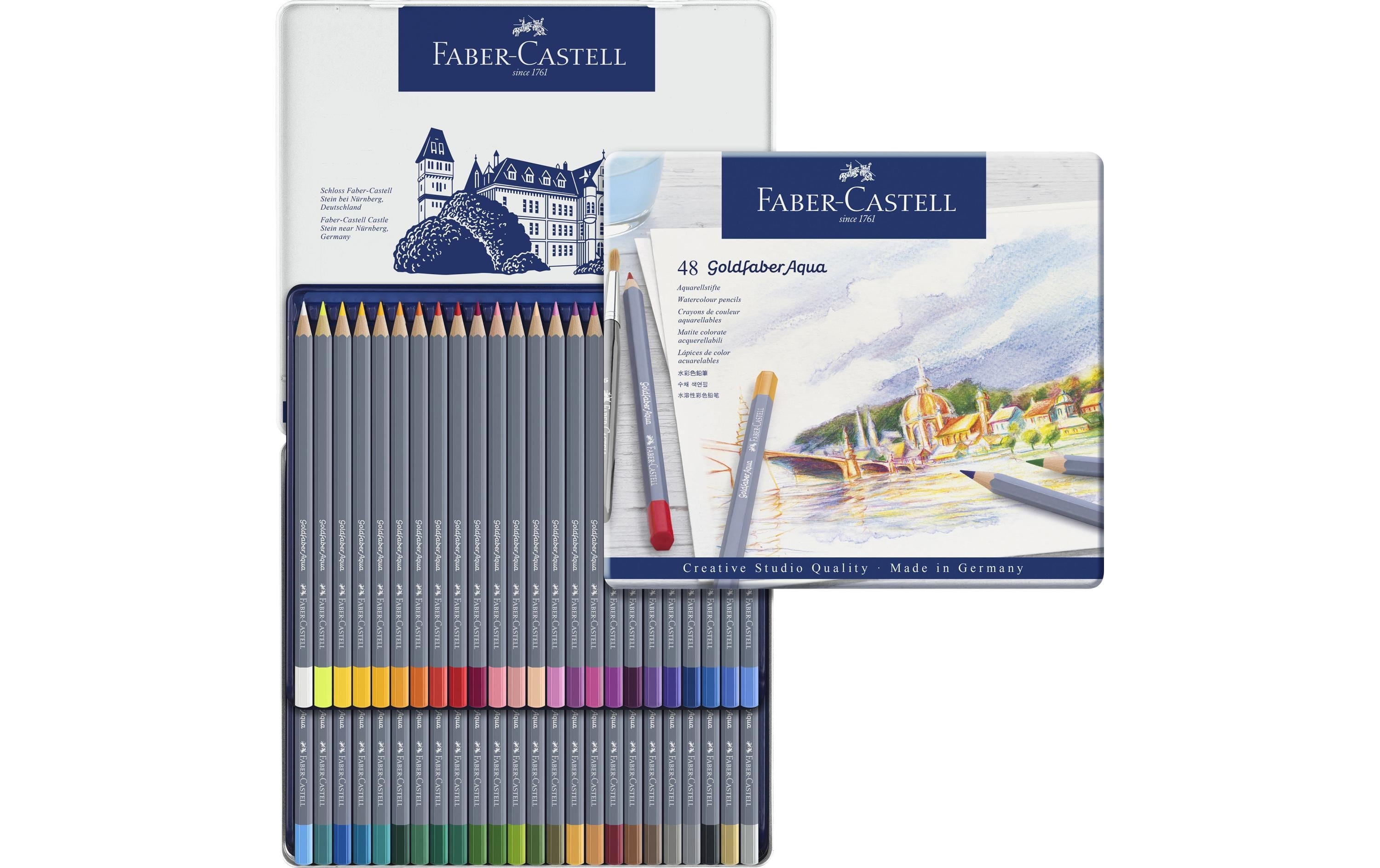 Faber-Castell Goldfaber Aquarellstift 48er Metalletui