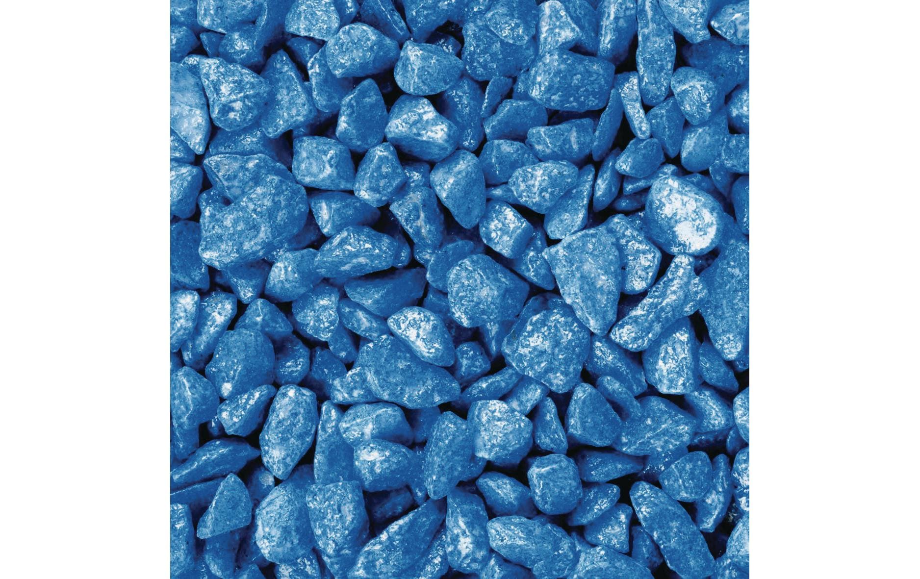 Knorr Prandell Dekosteine blau 500ml, Grösse 9 bis 13mm