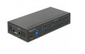 Delock USB 3 Hub 4-Port USB Typ-A mit 15 kV ESD Schutz