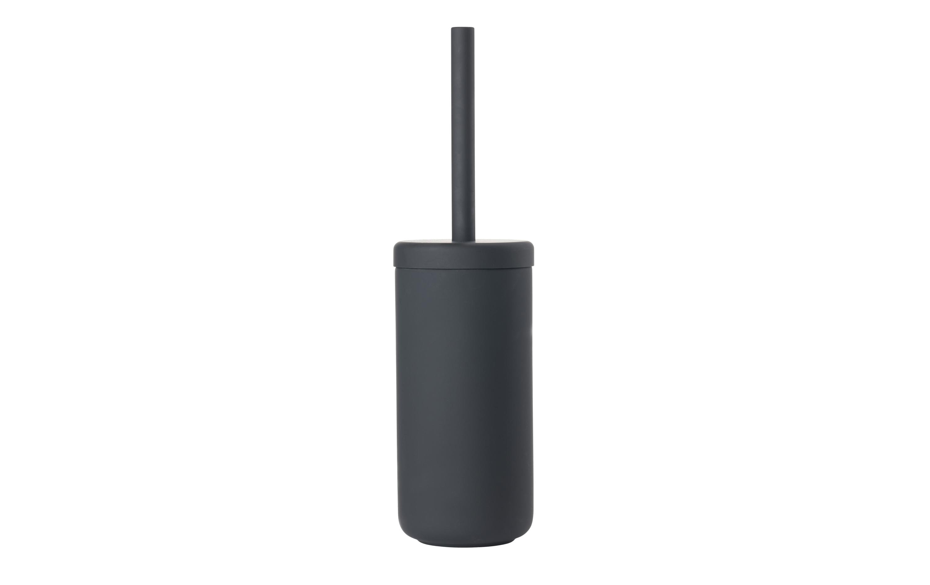 Zone Toilettenbürste UME black H:38.7cm D:10cm, Steingut