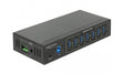 Delock USB 3 Hub 7-Port USB Typ-A mit 15 kV ESD Schutz