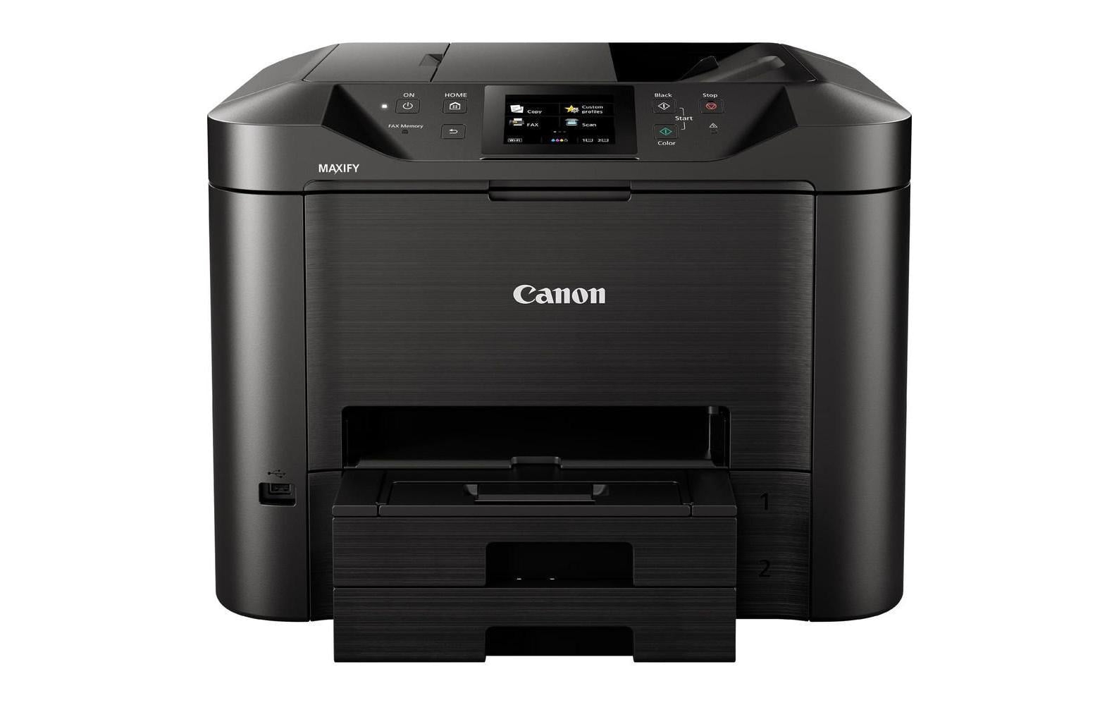 Canon MAXIFY MB5450, 4 in 1, USB/WLAN, LAN, Fax, Duplex, 50 Blatt ADF, Cloud-Link