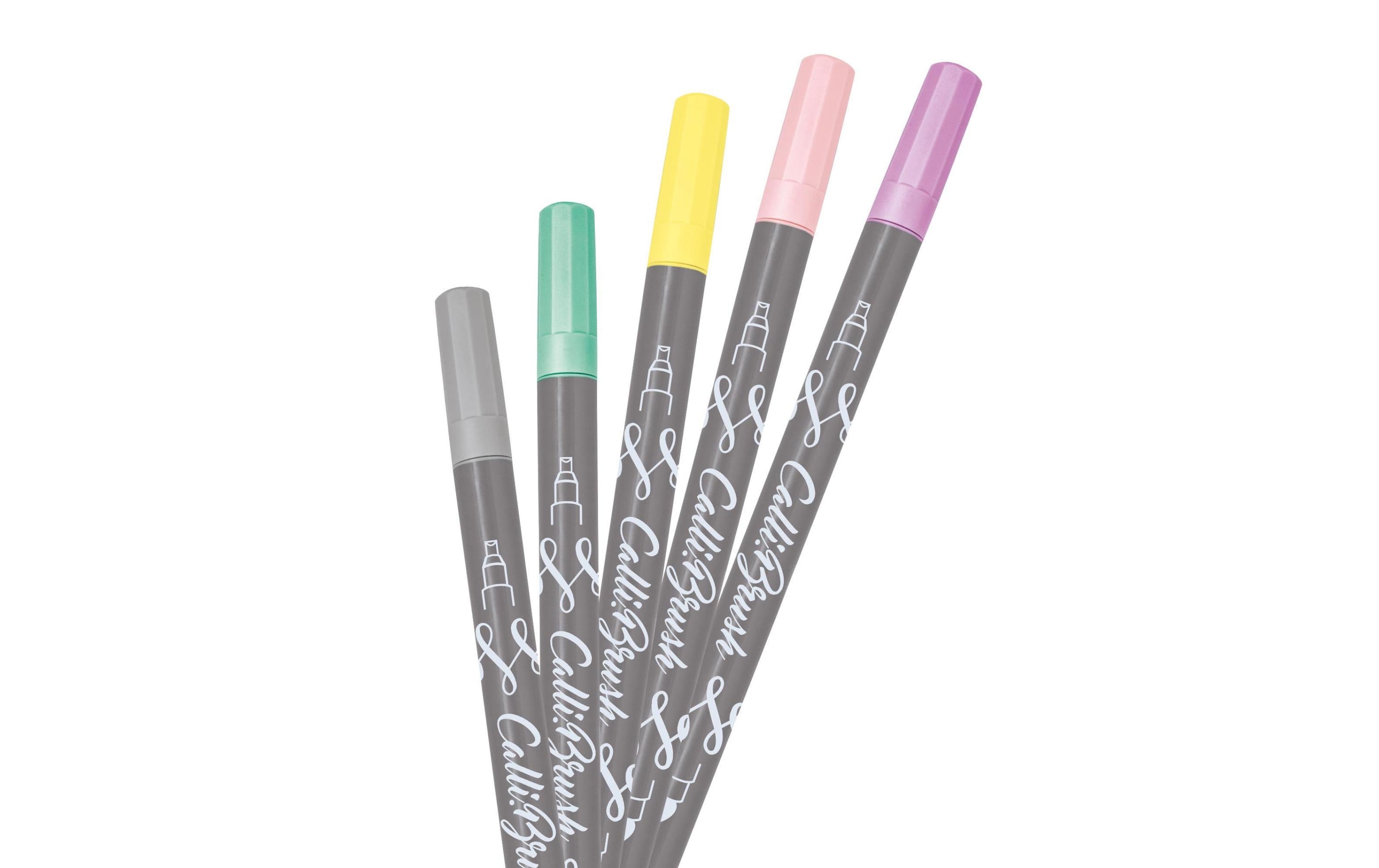 Online Callibrush Handlettering 5er Pack 5 Farben, Pastell