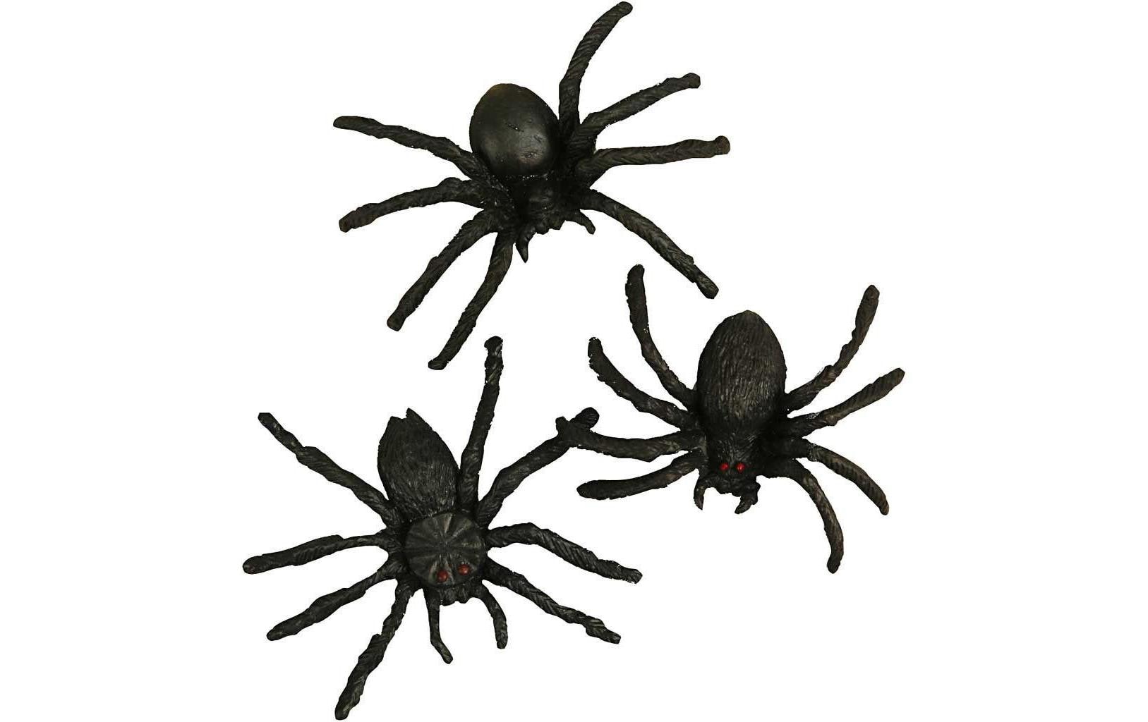 Creativ Company Deko-Spinnen 4 cm 10 Stück