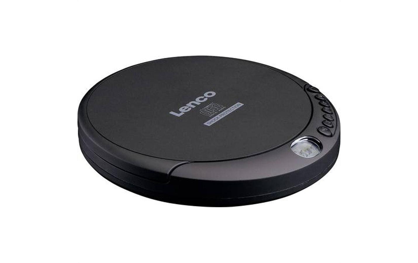 Lenco CD-200, CD / MP3 Player, schwarz portabel, inkl. Kopfhörer