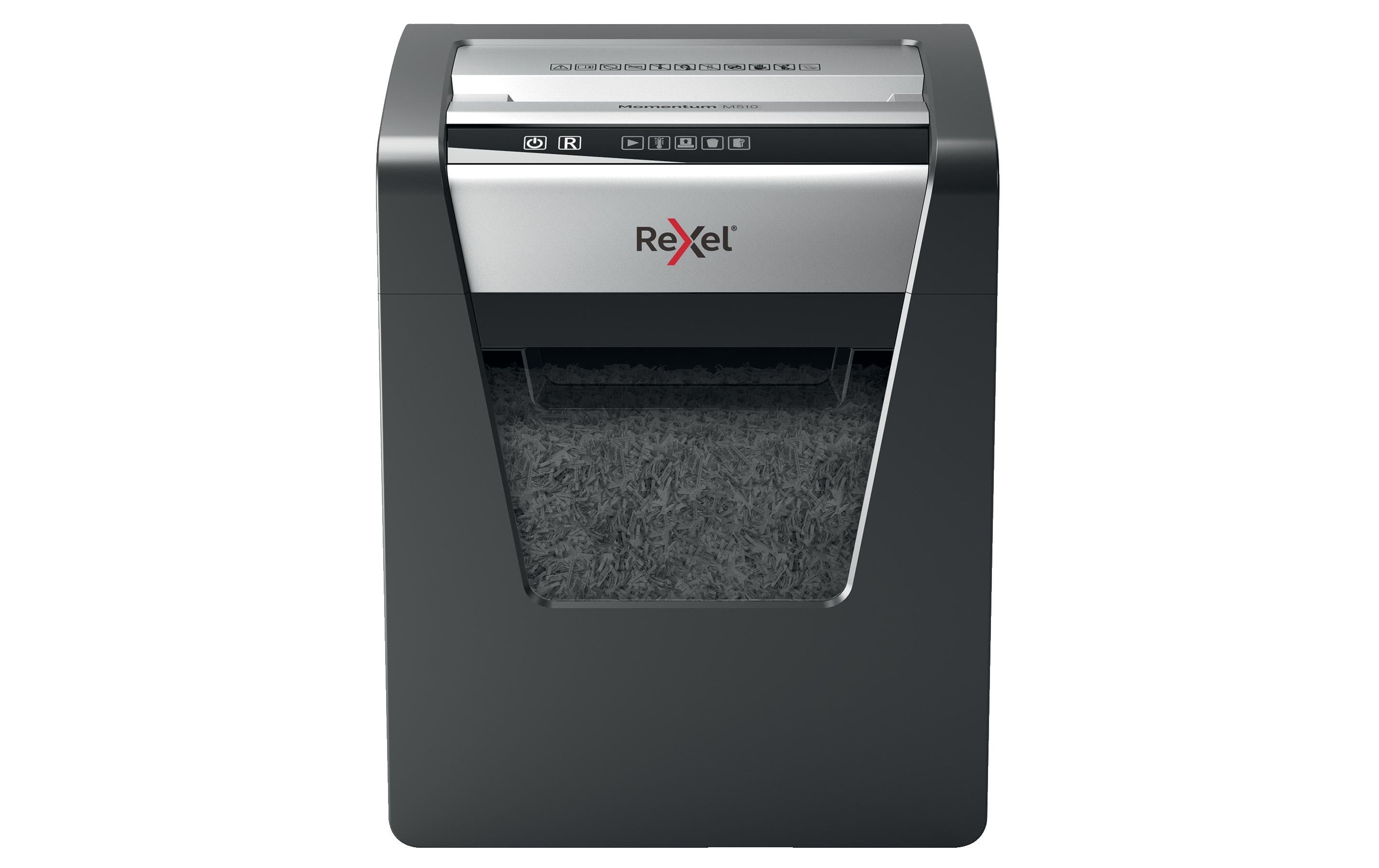 Rexel Aktenvernichter Momentum x415 P-4, 15 Blatt, schwarz