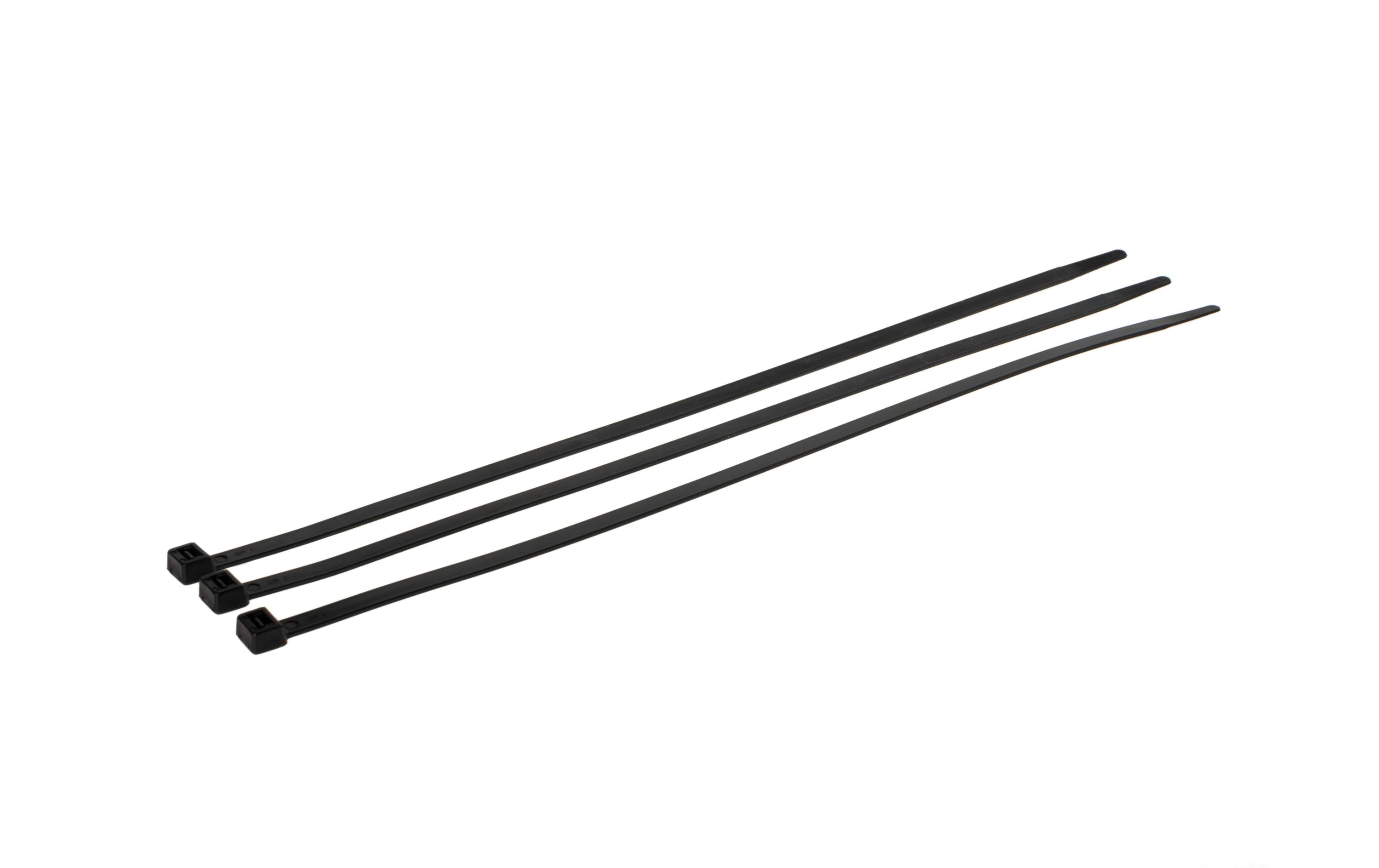 Kabelbinder 430 x 9.0mm, schwarz, 100 Stück