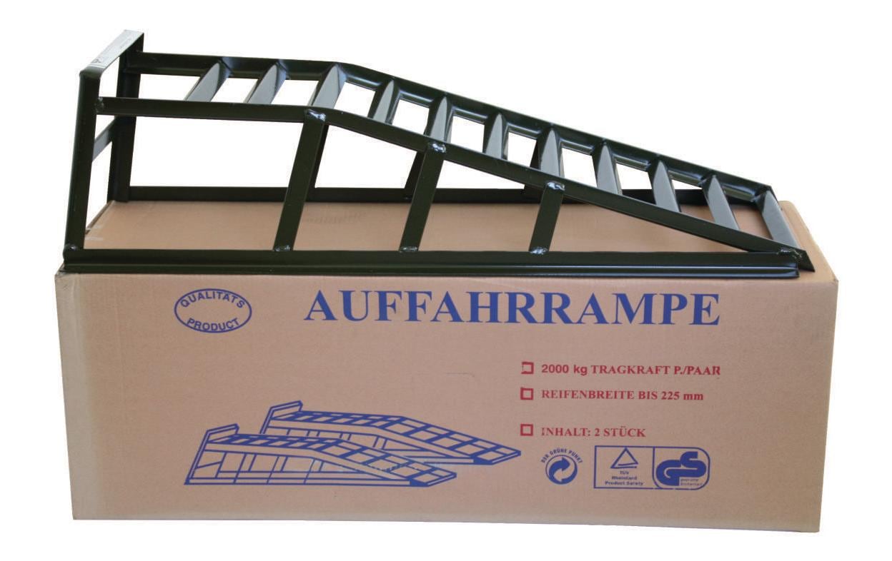 Auffahrrampen-Set 2T 225 mm Reifenbreite