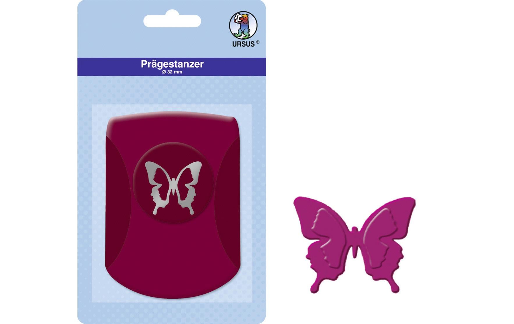 URSUS Prägestanzer Schmetterling Für 180-240g Papier