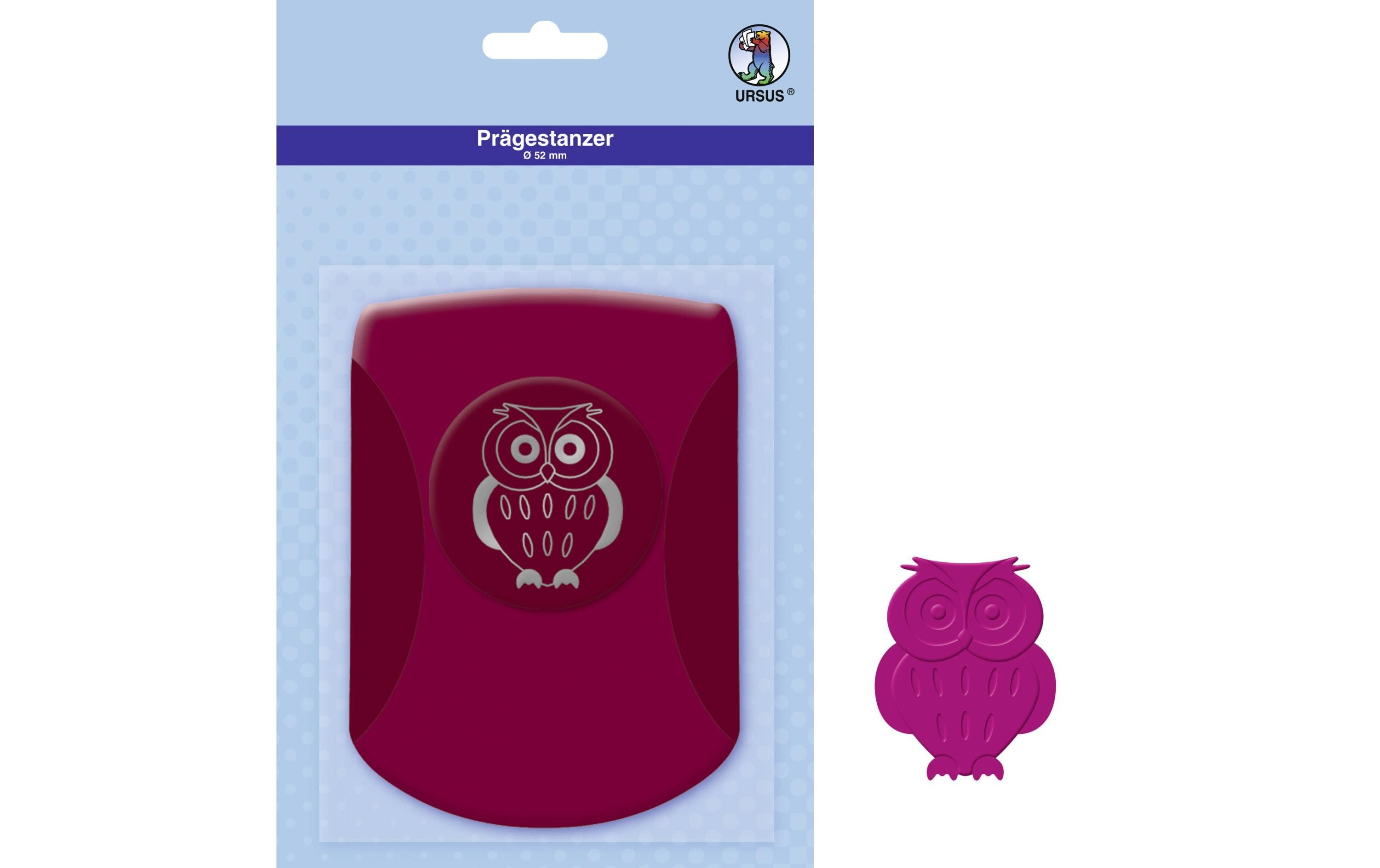 URSUS Prägestanzer Eule Für 180-240g Papier