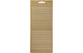 Creativ Company Sticker Zahlen gold Blatt 10 x 23 cm