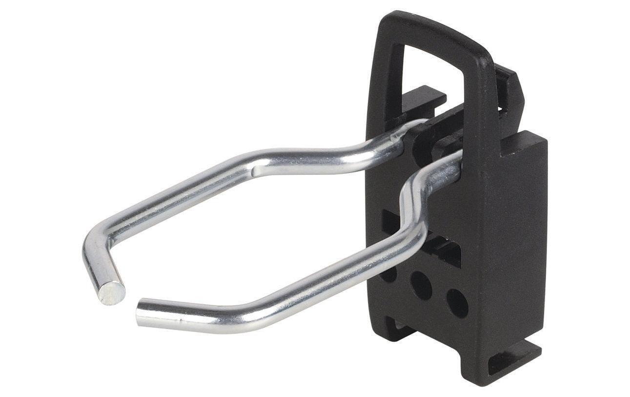 Wolfcraft 5 Lochwand-Schlaufenhaken 35 x 35 mm