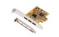 EXSYS EX-11053, 3 Port USB2.0 Inkl. Low Profile Bügel
