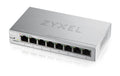 ZyXEL GS1200-8 IPTV 8 Port Switch, 1Gbps lüfterlos,web-managed, IGMP-Snooping V1/2/3