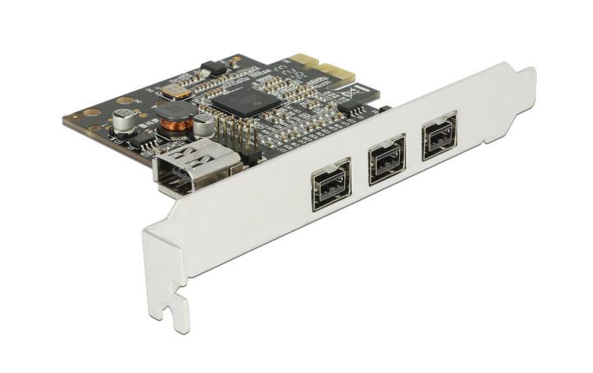 Delock 89864 PCI Express Karte FireWire B 1x intern Firewire A