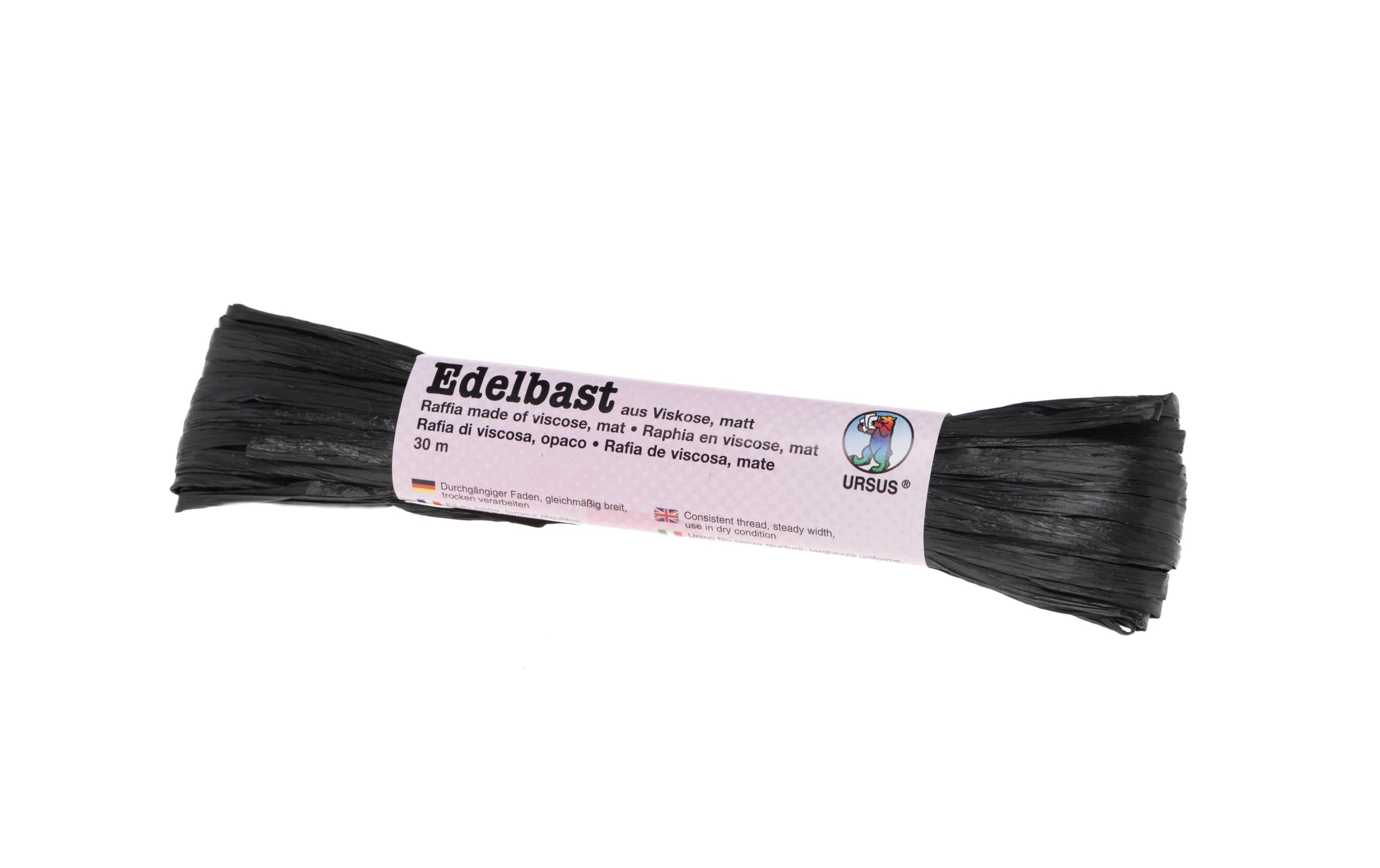 URSUS Edelbast matt Länge 30m, schwarz