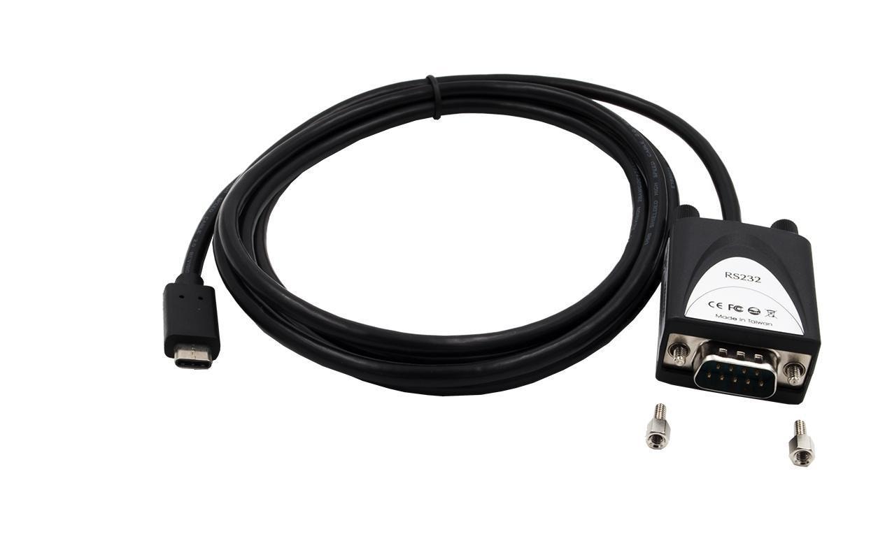 EXSYS EX-2311-2, USB 2.0 zu 1 x RS-232 mit USB C-Stecker