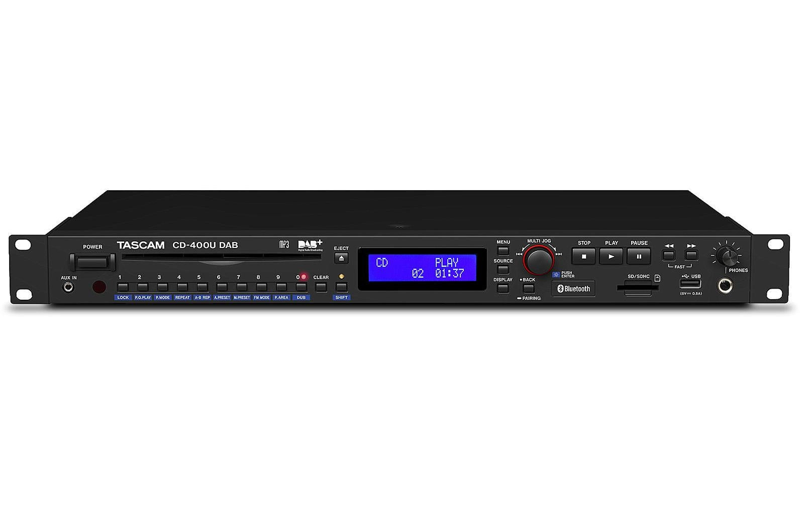 Tascam CD-400U DAB Media Player mit Tuner und BT