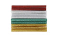 Creativ Company Klebesticks Klebepistole 7 mm, 10 cm, 10 Stück, farbig