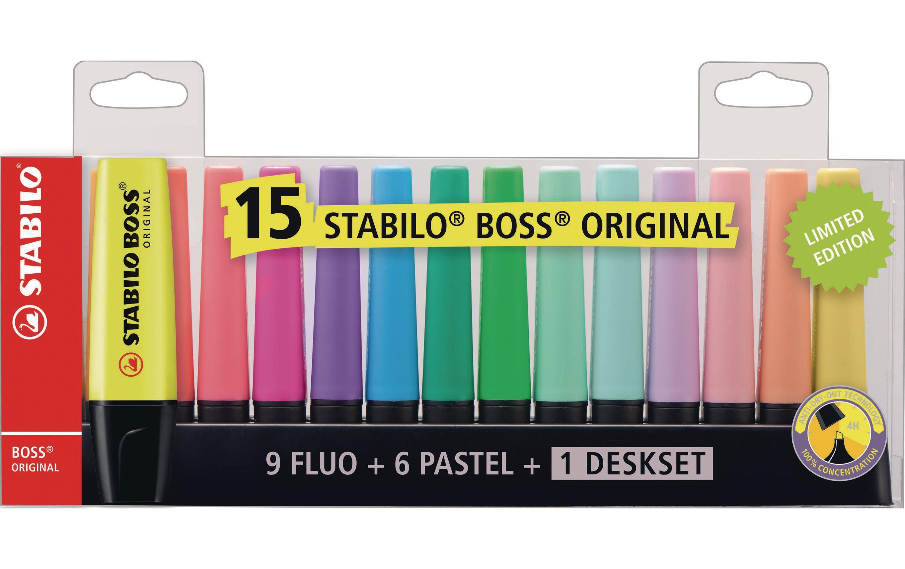 Stabilo Leuchtmarker 15er Etui