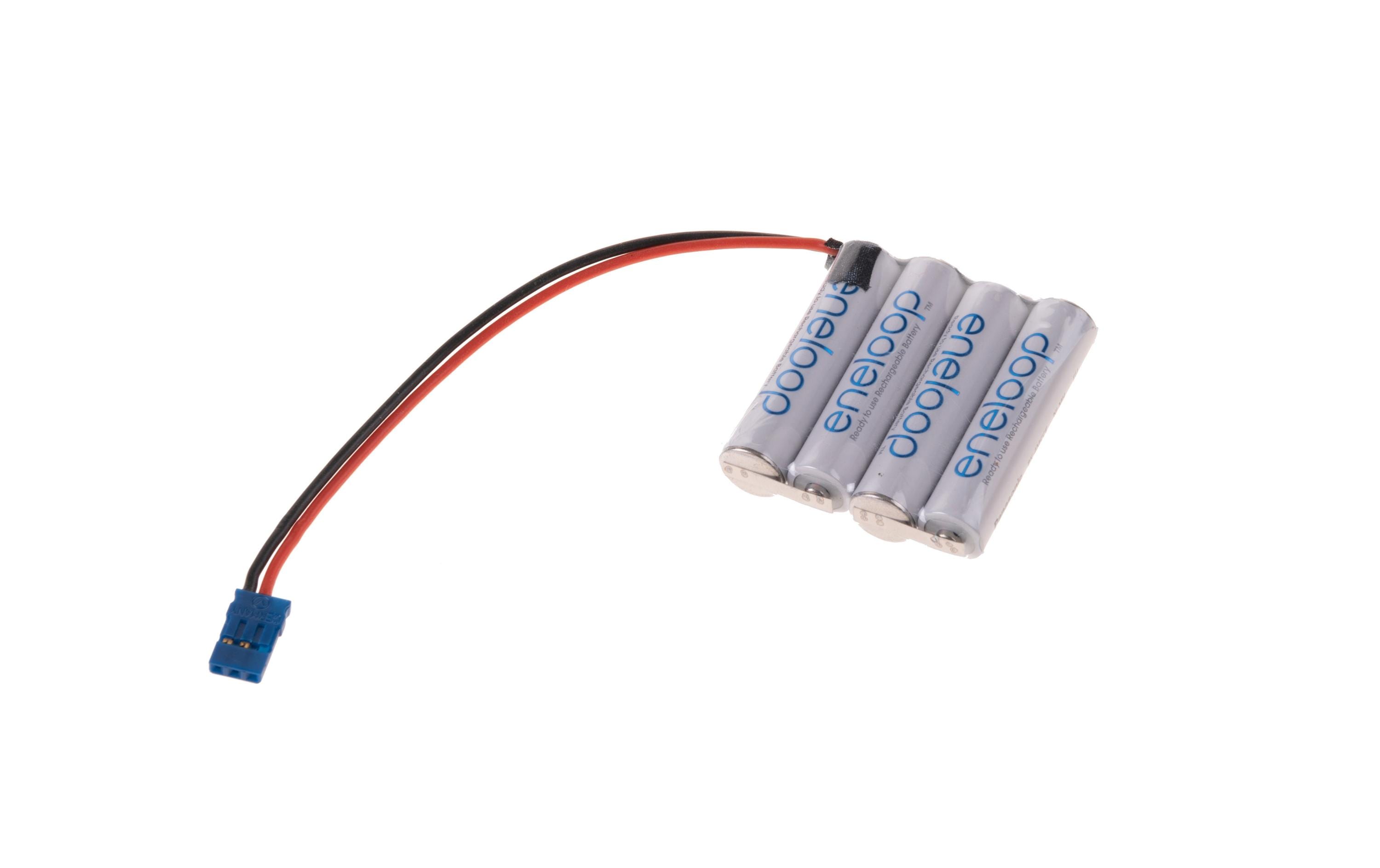 Eneloop NiMH 800mAh 4.8V flach (43x42x10.5mm/60g)