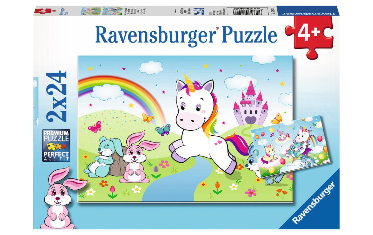 Puzzle Märchenhaftes Einhorn Alter: 4+ Sprache
