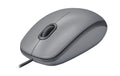 Logitech M110 grau USB, für Notebooks